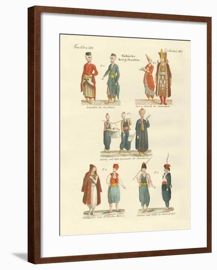 Turkish National Costumes-null-Framed Giclee Print