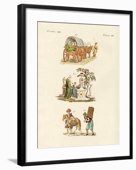 Turkish National Costumes-null-Framed Giclee Print