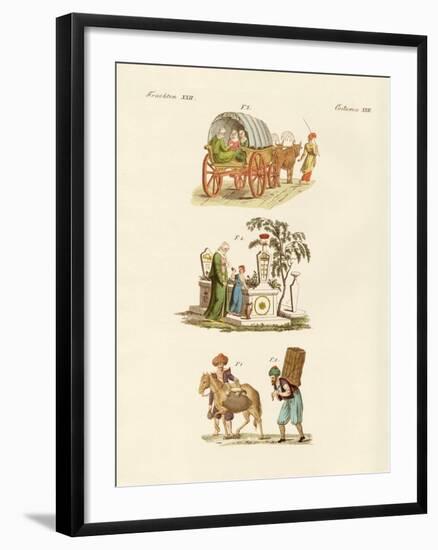 Turkish National Costumes-null-Framed Giclee Print