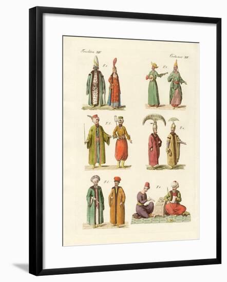 Turkish National Costumes-null-Framed Giclee Print