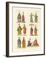 Turkish National Costumes-null-Framed Giclee Print