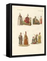 Turkish National Costumes-null-Framed Stretched Canvas