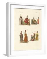 Turkish National Costumes-null-Framed Giclee Print