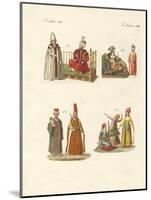 Turkish National Costumes-null-Mounted Giclee Print