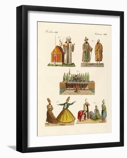 Turkish National Costumes-null-Framed Giclee Print