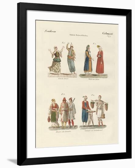 Turkish National Costumes-null-Framed Giclee Print