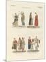 Turkish National Costumes-null-Mounted Giclee Print