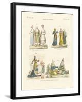 Turkish National Costumes-null-Framed Giclee Print