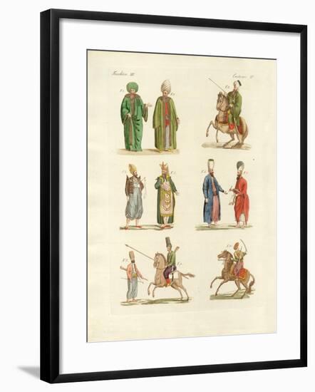 Turkish National Costumes-null-Framed Giclee Print