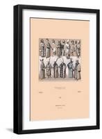 Turkish Noblemen-Racinet-Framed Art Print