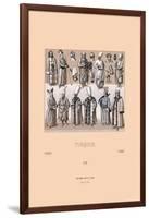 Turkish Noblemen-Racinet-Framed Art Print