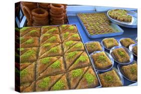 Turkish Pastries, Lefkosa (Nicosia), North Cyprus, Cyprus, Europe-Neil Farrin-Stretched Canvas