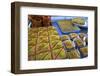 Turkish Pastries, Lefkosa (Nicosia), North Cyprus, Cyprus, Europe-Neil Farrin-Framed Photographic Print