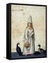 Turkish Peasant-Jacopo Ligozzi-Framed Stretched Canvas