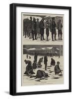 Turkish Prisoners at Bucharest-Joseph Nash-Framed Giclee Print