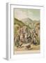 Turkish Refugees Leaving their Villages Near Erzerum in Fear of the Russians-null-Framed Art Print