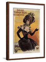 Turkish Regie Cigs France 1898-null-Framed Giclee Print