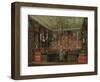 Turkish Room in the Catherine Palace in Tsarskoye Selo, Mid of the 19th C-Eduard Hau-Framed Giclee Print