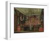 Turkish Room in the Catherine Palace in Tsarskoye Selo, Mid of the 19th C-Eduard Hau-Framed Giclee Print