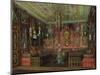Turkish Room in the Catherine Palace in Tsarskoye Selo, Mid of the 19th C-Eduard Hau-Mounted Giclee Print