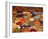 Turkish Rugs on Display, Cappadoccia, Turkey-Darrell Gulin-Framed Photographic Print