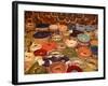 Turkish Rugs on Display, Cappadoccia, Turkey-Darrell Gulin-Framed Photographic Print