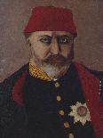 Portrait of the Ottoman Sultan, Abdel Aziz (1861-76)-Turkish School-Giclee Print