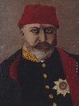 Portrait of the Ottoman Sultan, Abdel Aziz (1861-76)-Turkish School-Framed Stretched Canvas