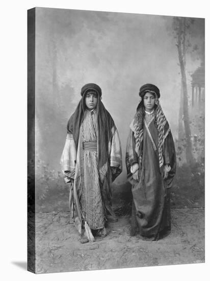 Turkish Schoolchildren-Abdullah Freres-Stretched Canvas