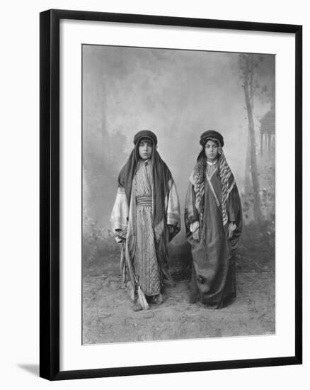 Turkish Schoolchildren-Abdullah Freres-Framed Photographic Print