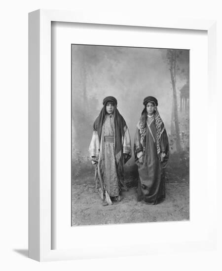 Turkish Schoolchildren-Abdullah Freres-Framed Photographic Print