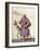 Turkish Shepherd with Sheep-Jacopo Ligozzi-Framed Giclee Print