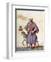 Turkish Shepherd with Sheep-Jacopo Ligozzi-Framed Giclee Print