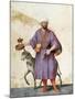 Turkish Shepherd with Sheep-Jacopo Ligozzi-Mounted Giclee Print