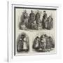 Turkish Soldiers and Tartar Children, at Eupatoria-null-Framed Giclee Print