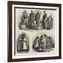 Turkish Soldiers and Tartar Children, at Eupatoria-null-Framed Giclee Print