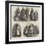 Turkish Soldiers and Tartar Children, at Eupatoria-null-Framed Giclee Print