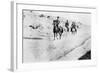 Turkish Soldiers Leaving Mosul, Mesopotamia, Wwi, 1918-null-Framed Giclee Print