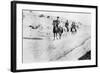 Turkish Soldiers Leaving Mosul, Mesopotamia, Wwi, 1918-null-Framed Giclee Print