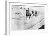 Turkish Soldiers Leaving Mosul, Mesopotamia, Wwi, 1918-null-Framed Giclee Print