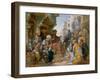 Turkish Street Scene-Amadeo Preziosi-Framed Giclee Print