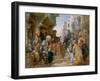 Turkish Street Scene-Amadeo Preziosi-Framed Giclee Print