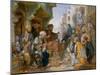 Turkish Street Scene-Amadeo Preziosi-Mounted Giclee Print