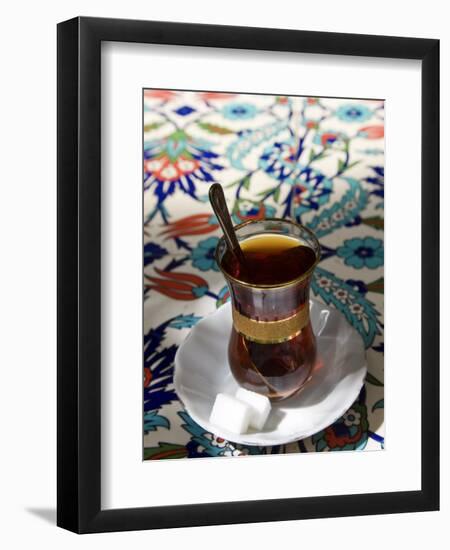 Turkish Tea, Istanbul, Turkey-Peter Adams-Framed Premium Photographic Print