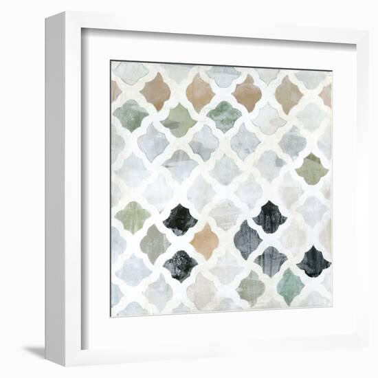 Turkish Tile II-Jodi Fuchs-Framed Art Print