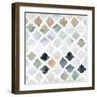 Turkish Tile II-Jodi Fuchs-Framed Art Print