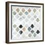 Turkish Tile II-Jodi Fuchs-Framed Art Print