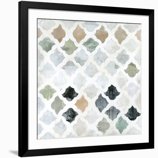 Turkish Tile II-Jodi Fuchs-Framed Art Print