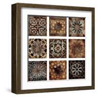 Turkish Tiles-Liz Jardine-Framed Art Print