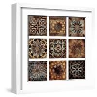 Turkish Tiles-Liz Jardine-Framed Art Print